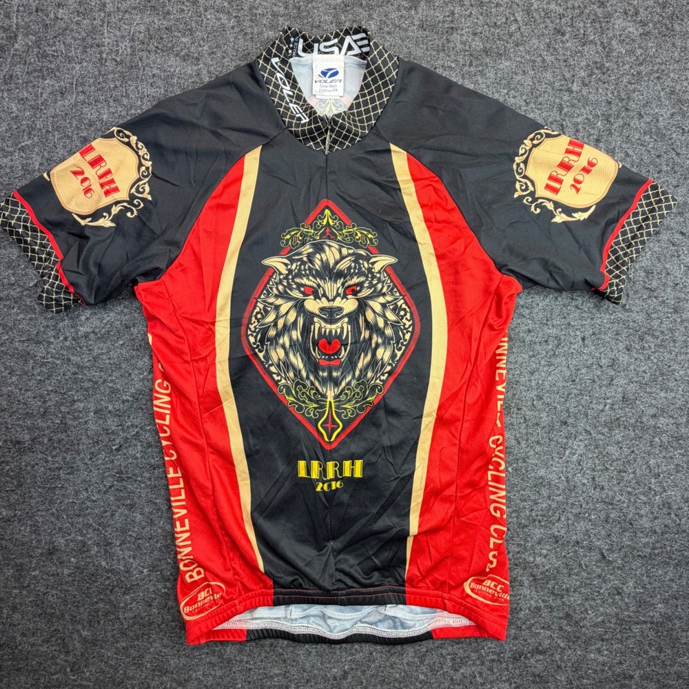 Voler Cycling Jersey Womens Small Red Black Little Red Riding Hood 2016 Utah